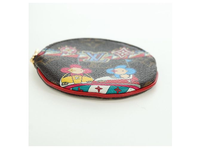 LOUIS VUITTON Monogram Porta Monete Rotondo Vivienne M69749 Auth YKZ1503M Monogramma - vista 6