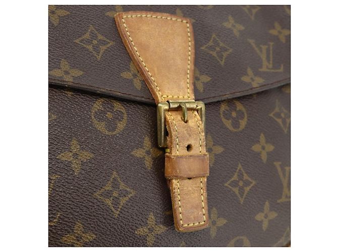 LOUIS VUITTON Borsa a Spalla Monogram Jeune Fille GM M51225 LV Auth 175764 Monogramma - vista 19