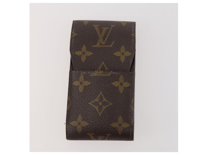 LOUIS VUITTON Clutch Monogram Damier Graphite 3 Pezzi LV Auth BA12165 Damier ebene - vista 8