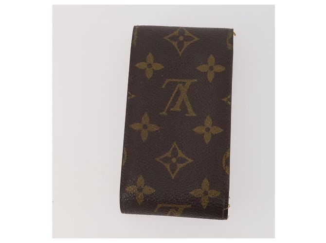 LOUIS VUITTON Clutch Monogram Damier Graphite 3 Pezzi LV Auth BA12165 Damier ebene - vista 9