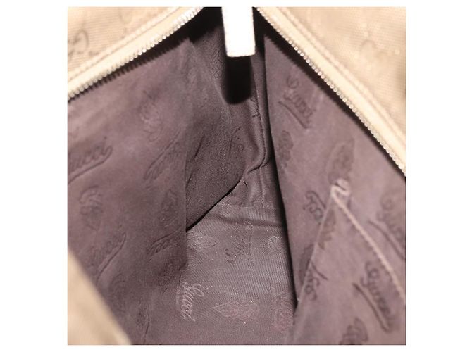 Borsa tote GG Implementation in PVC dorato GUCCI 211138 Auth 175419 D'oro - vista 19