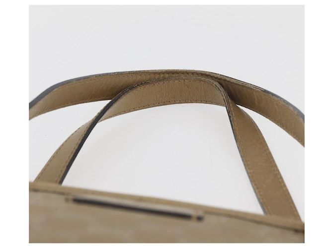 Borsa tote GG Implementation in PVC dorato GUCCI 211138 Auth 175419 D'oro - vista 8