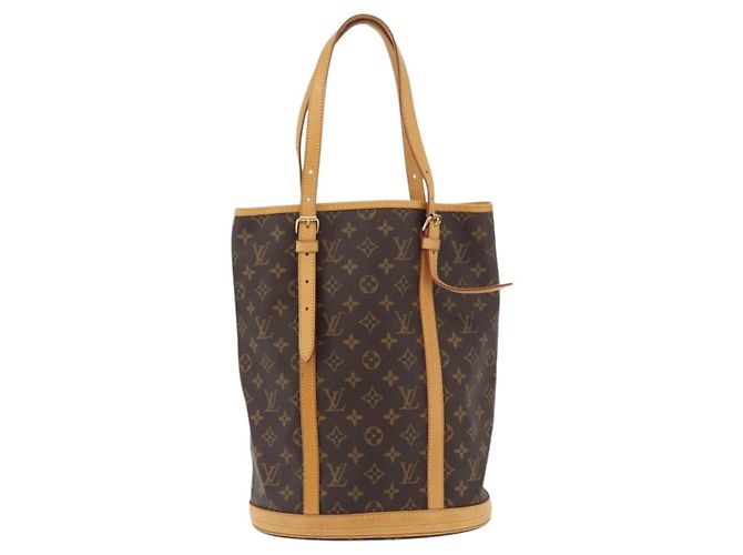 LOUIS VUITTON Borsa a Spalla Monogram Bucket GM M42236 LV Auth am11411 Monogramma - vista 13