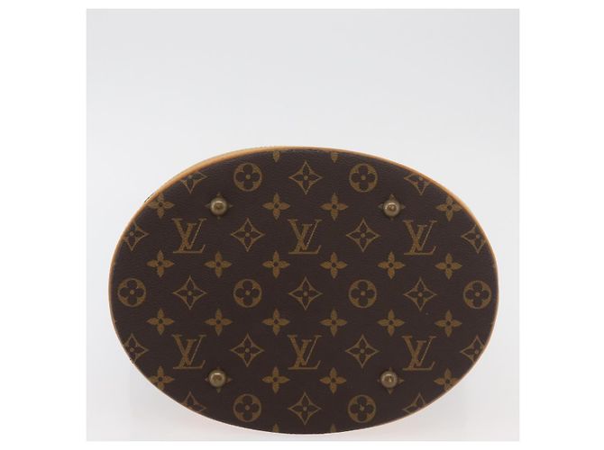 LOUIS VUITTON Borsa a Spalla Monogram Bucket GM M42236 LV Auth am11411 Monogramma - vista 5
