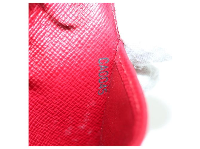 LOUIS VUITTON Monogramm Kirsche Agenda PM Planerhülle Rot R21023 Auth YKZ1374SM - Ansicht 11