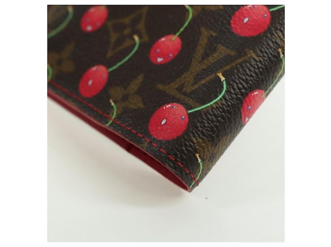 LOUIS VUITTON Monogramm Kirsche Agenda PM Planerhülle Rot R21023 Auth YKZ1374SM - Ansicht 16