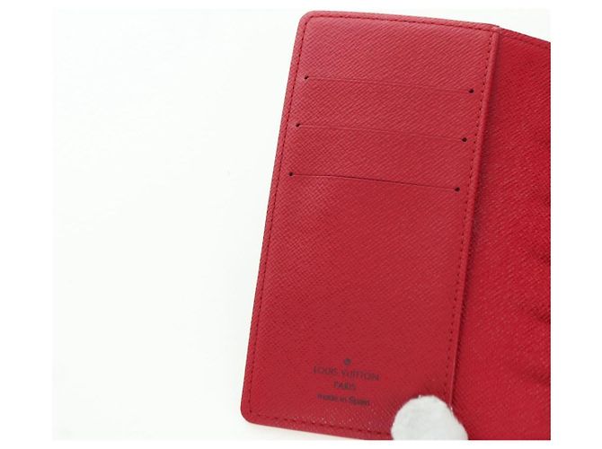 LOUIS VUITTON Monogramm Kirsche Agenda PM Planerhülle Rot R21023 Auth YKZ1374SM - Ansicht 18
