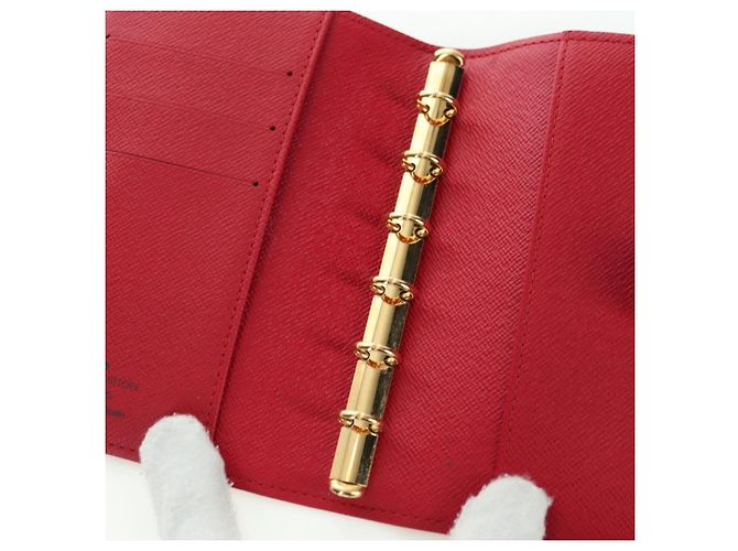 LOUIS VUITTON Monogramm Kirsche Agenda PM Planerhülle Rot R21023 Auth YKZ1374SM - Ansicht 19