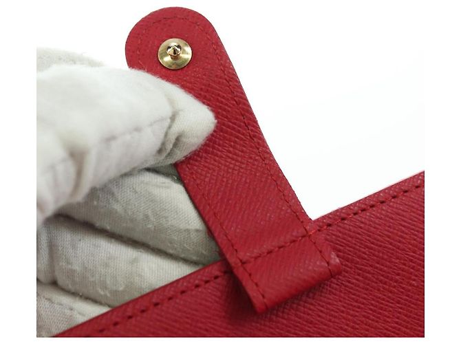 LOUIS VUITTON Monogramm Kirsche Agenda PM Planerhülle Rot R21023 Auth YKZ1374SM - Ansicht 23