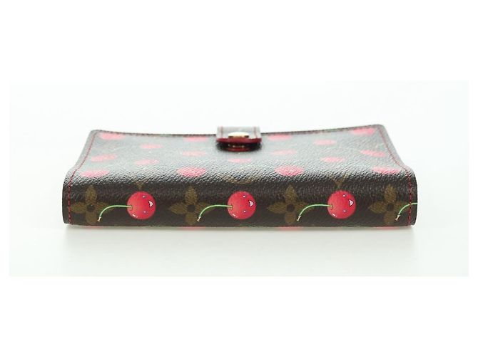 LOUIS VUITTON Monogramm Kirsche Agenda PM Planerhülle Rot R21023 Auth YKZ1374SM - Ansicht 4