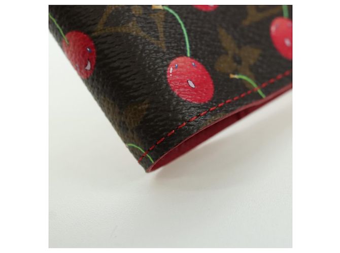 LOUIS VUITTON Monogramm Kirsche Agenda PM Planerhülle Rot R21023 Auth YKZ1374SM - Ansicht 7