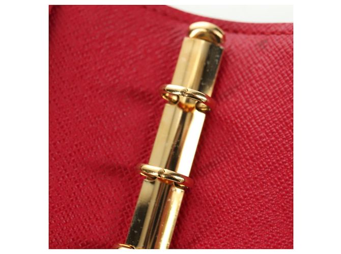 LOUIS VUITTON Monogramm Kirsche Agenda PM Planerhülle Rot R21023 Auth YKZ1374SM - Ansicht 9
