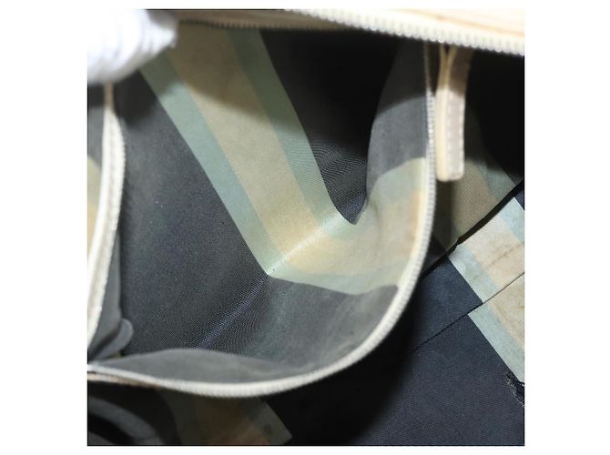 Borsa Boston FENDI in tela blu navy argento autentica ti3849 - vista 23