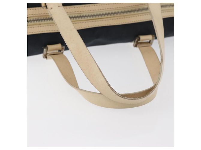 Borsa Boston FENDI in tela blu navy argento autentica ti3849 - vista 7