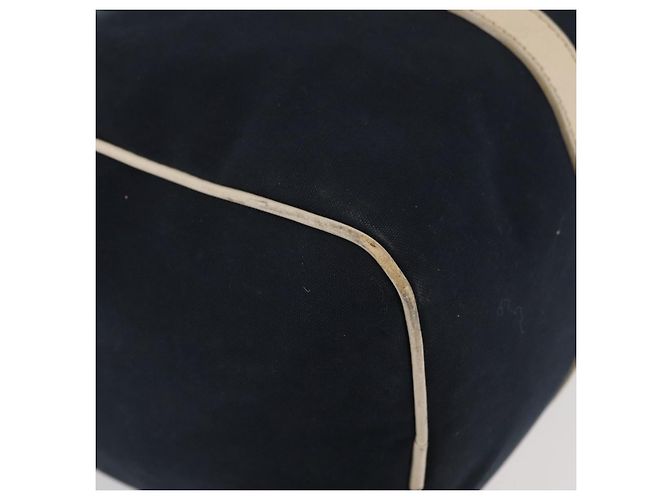 Borsa Boston FENDI in tela blu navy argento autentica ti3849 - vista 9