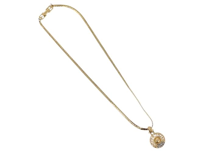 Collana GIVENCHY metallo 3 pezzi tono oro Auth ka3931 - vista 15