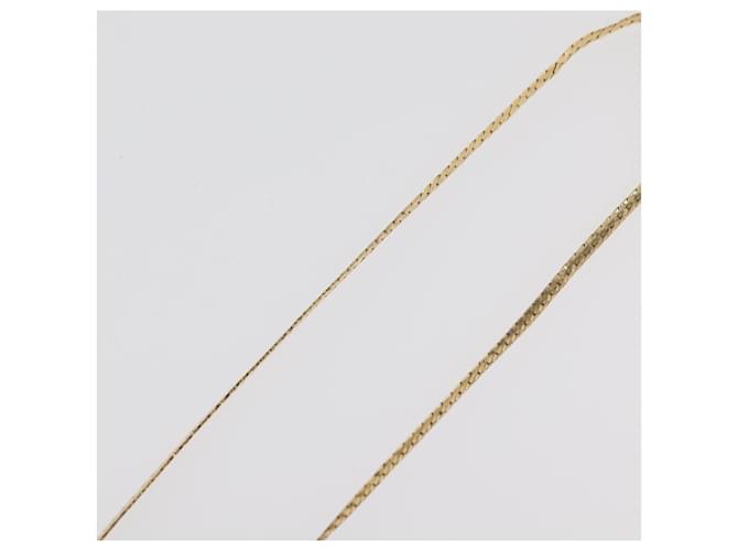 Collana GIVENCHY metallo 3 pezzi tono oro Auth ka3931 - vista 23