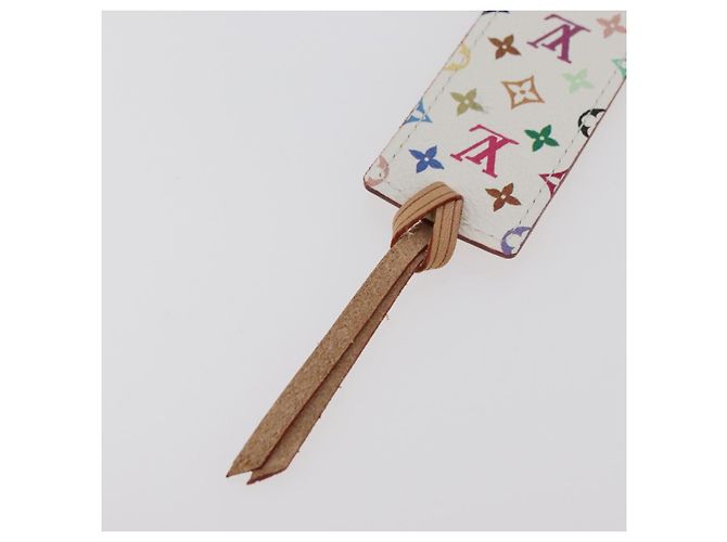 LOUIS VUITTON Multicolor Mark Page Kadu Bookmark White M99196 LV Auth 176092A - view 6