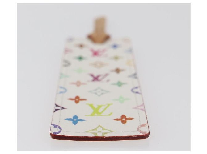 LOUIS VUITTON Multicolor Mark Page Kadu Bookmark White M99196 LV Auth 176092A - view 7