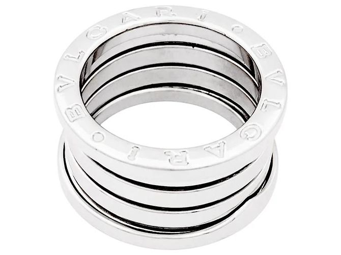 Anello Bulgari, 'B.Zero1', oro bianco. - vista 2