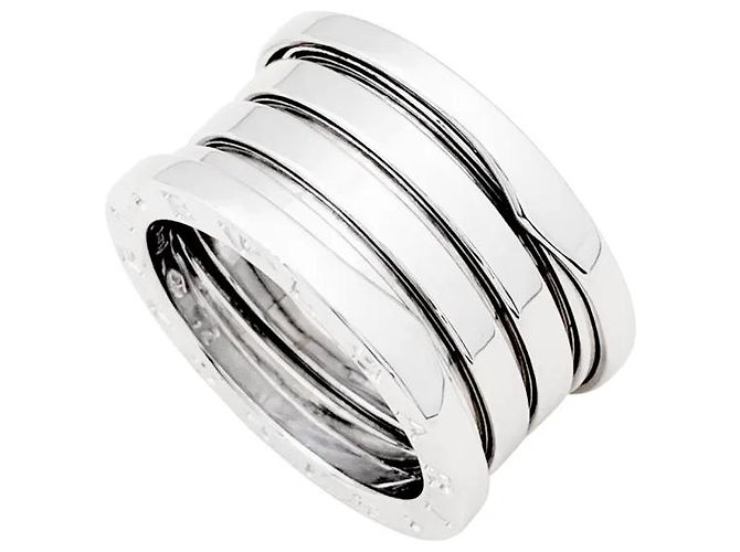 Anello Bulgari, 'B.Zero1', oro bianco. - vista 4