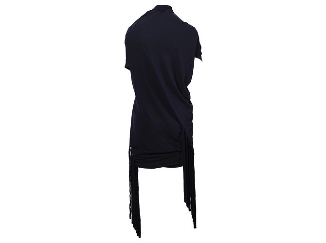 Autre Marque Top negro drapeado Junya Watanabe Comme des Garçons - vista 4