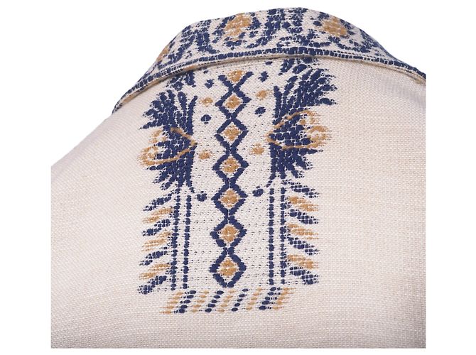 Giacca Etnica Jacquard Beige e Blu Marino Etro - vista 4