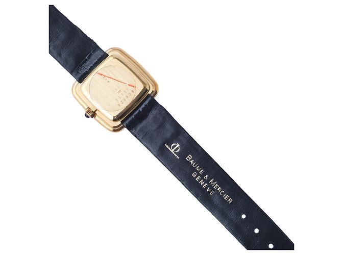 Relógio de pulso em tom de ouro com diamantes Baume & Mercier Genève Dourado - vista 4