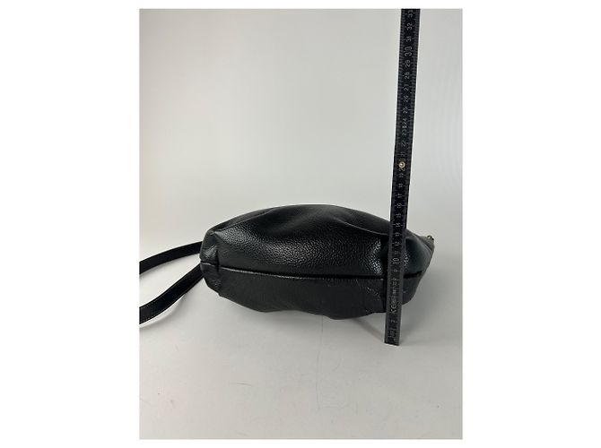 Vintage Givenchy 2Way Ledertasche schwarz - Ansicht 11