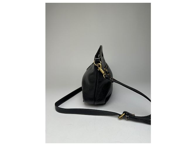 Vintage Givenchy 2Way Ledertasche schwarz - Ansicht 7
