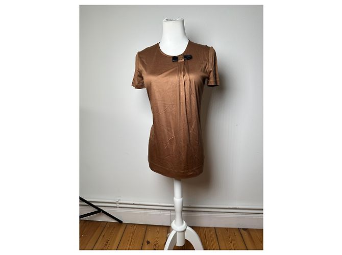 Camicia Gucci GG Vintage Marrone M - vista 2