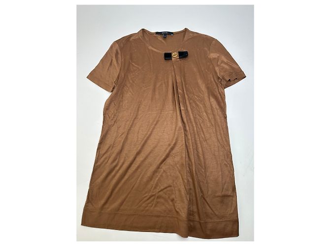 Camicia Gucci GG Vintage Marrone M - vista 5