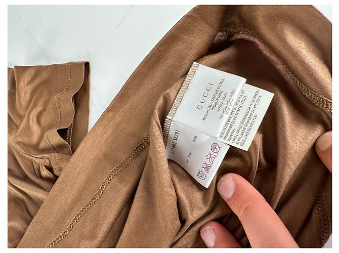 Camicia Gucci GG Vintage Marrone M - vista 8