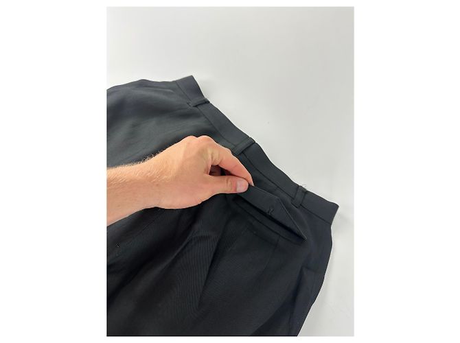 Vintage Givenchy Damen Wollanzug Schwarz 38/M - Ansicht 13