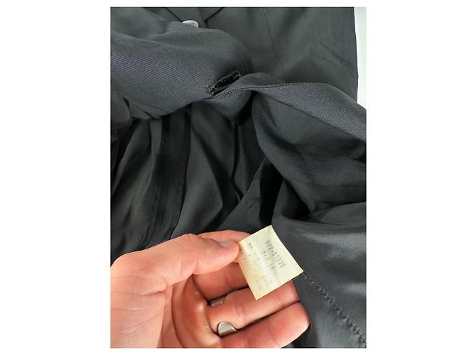 Vintage Givenchy Damen Wollanzug Schwarz 38/M - Ansicht 7