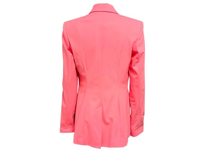 Autre Marque Barbara Lohmann Candy Pink Thora Crepe Two Button Blazer / Jacket - view 3