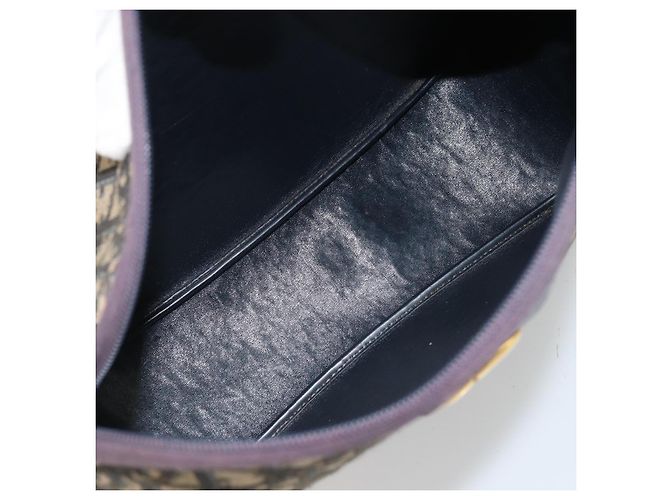 Christian Dior Trotter shoulder Canvas Blu navy - vista 5