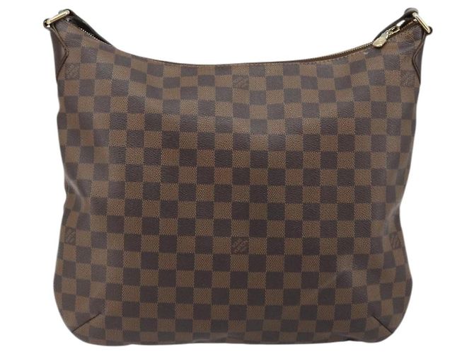 Louis Vuitton Bloomsbury Damier Ebene GM Marrone - vista 2