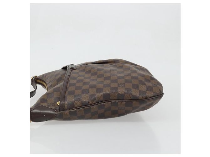 Louis Vuitton Bloomsbury Damier Ebene GM Marrone - vista 4
