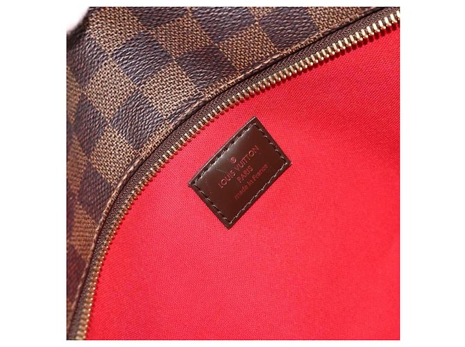 Louis Vuitton Bloomsbury Damier Ebene GM Marrone - vista 6