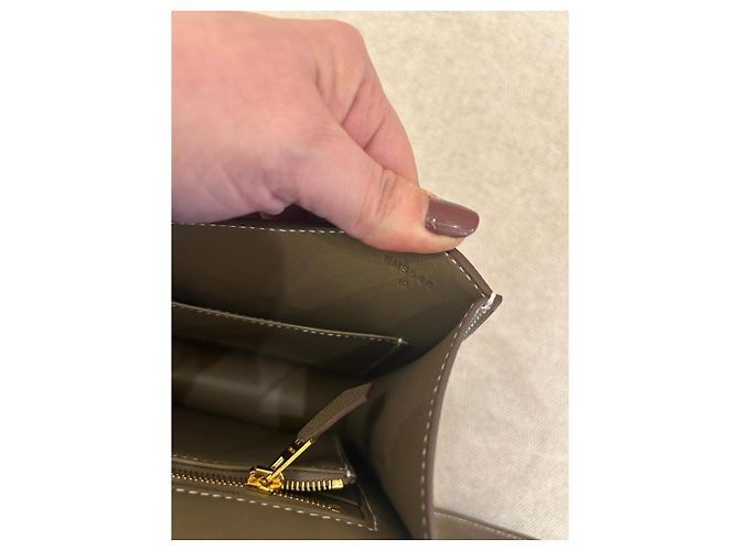 Hermès Constance 24 couro Epsom cinza Etoupe com ferragens douradas - vista 9