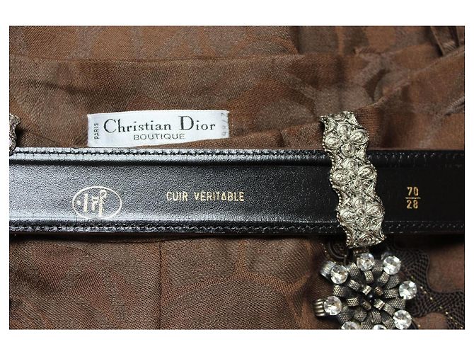 Pantalones Christian Dior de Gianfranco Ferre Castaño - vista 10