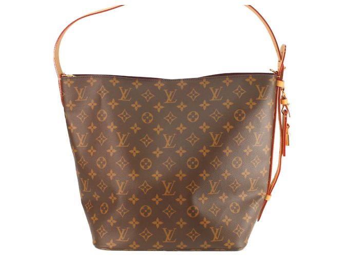 Borsa a Spalla Louis Vuitton Monogram All-in GM Marrone - vista 3