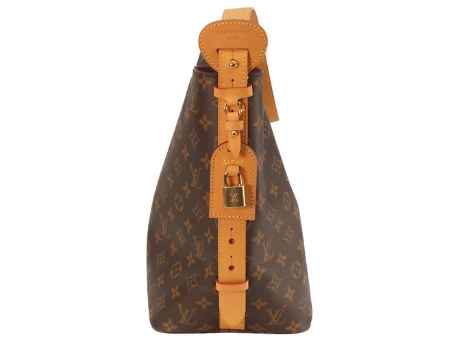 Borsa a Spalla Louis Vuitton Monogram All-in GM Marrone - vista 4