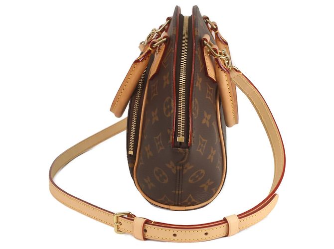 Borsa a Spalla Ellipse PM Monogramma Louis Vuitton Marrone - vista 2