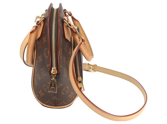 Borsa a Spalla Ellipse PM Monogramma Louis Vuitton Marrone - vista 4