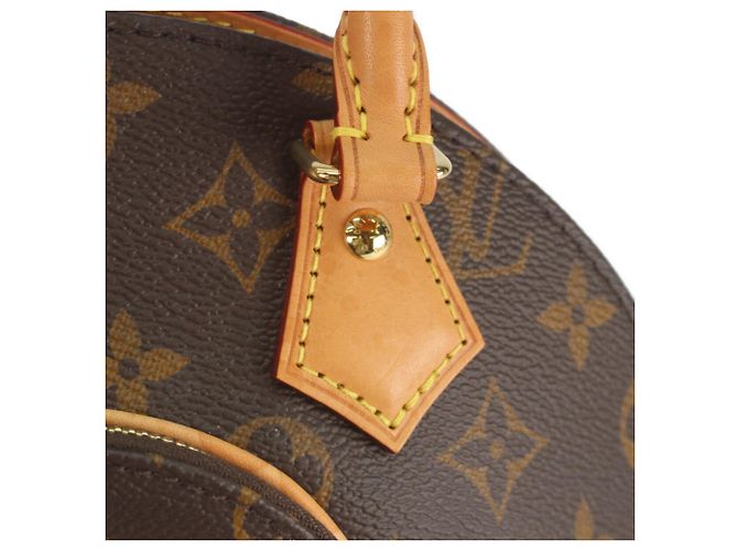 Borsa a Spalla Ellipse PM Monogramma Louis Vuitton Marrone - vista 7