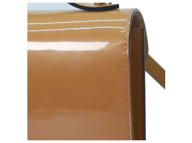 Borsa a Spalla Monceau BB Vernice Beige Louis Vuitton - vista 6