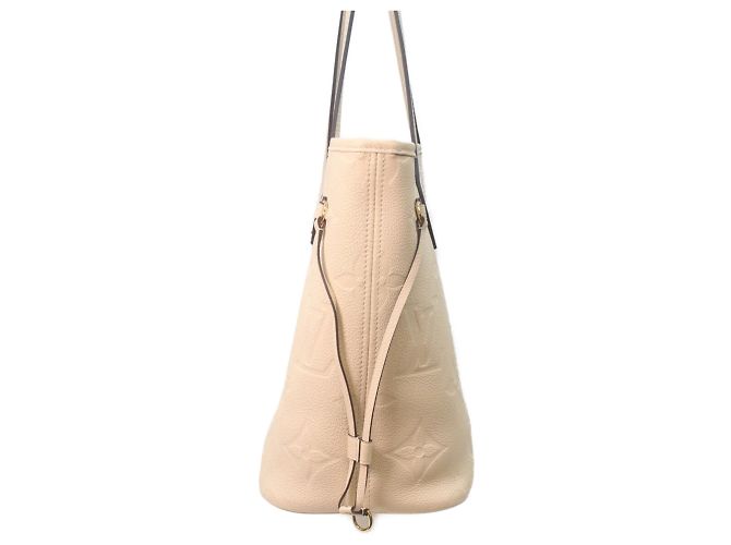 Borsa tote Neverfull MM in Monogram Empreinte Louis Vuitton Crudo - vista 2