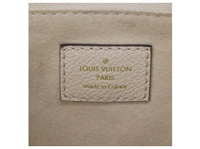 Borsa tote Neverfull MM in Monogram Empreinte Louis Vuitton Crudo - vista 8
